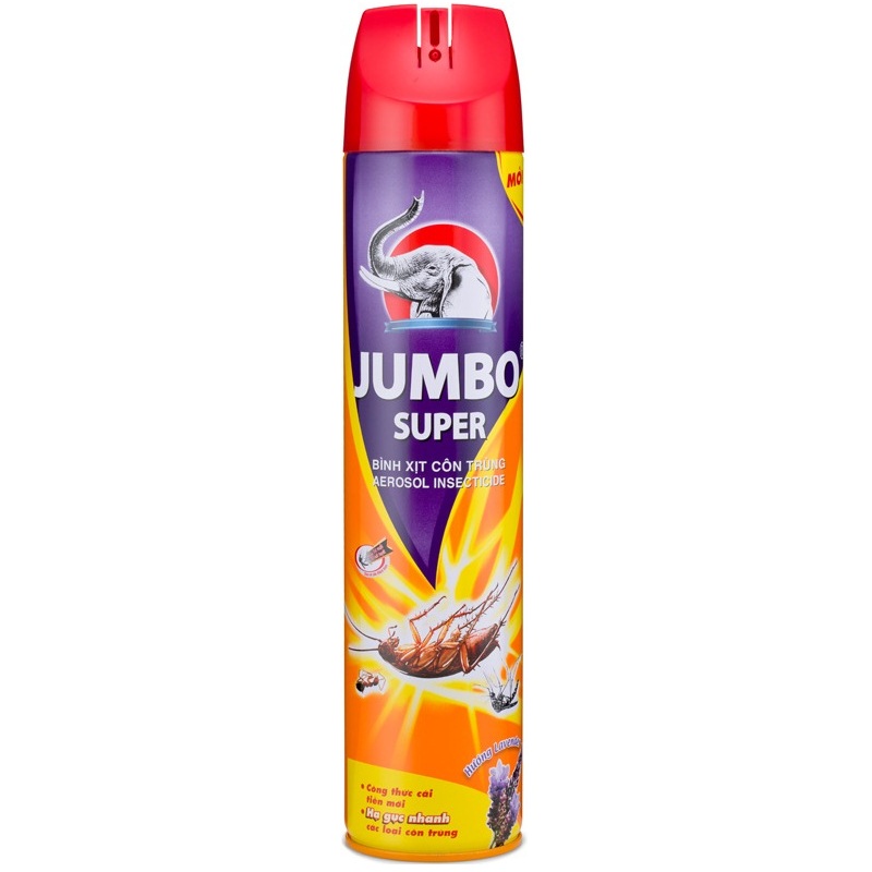 ថ្នាំបាញ់មូស JUMBO VAPE មានចំណុះ 600ml