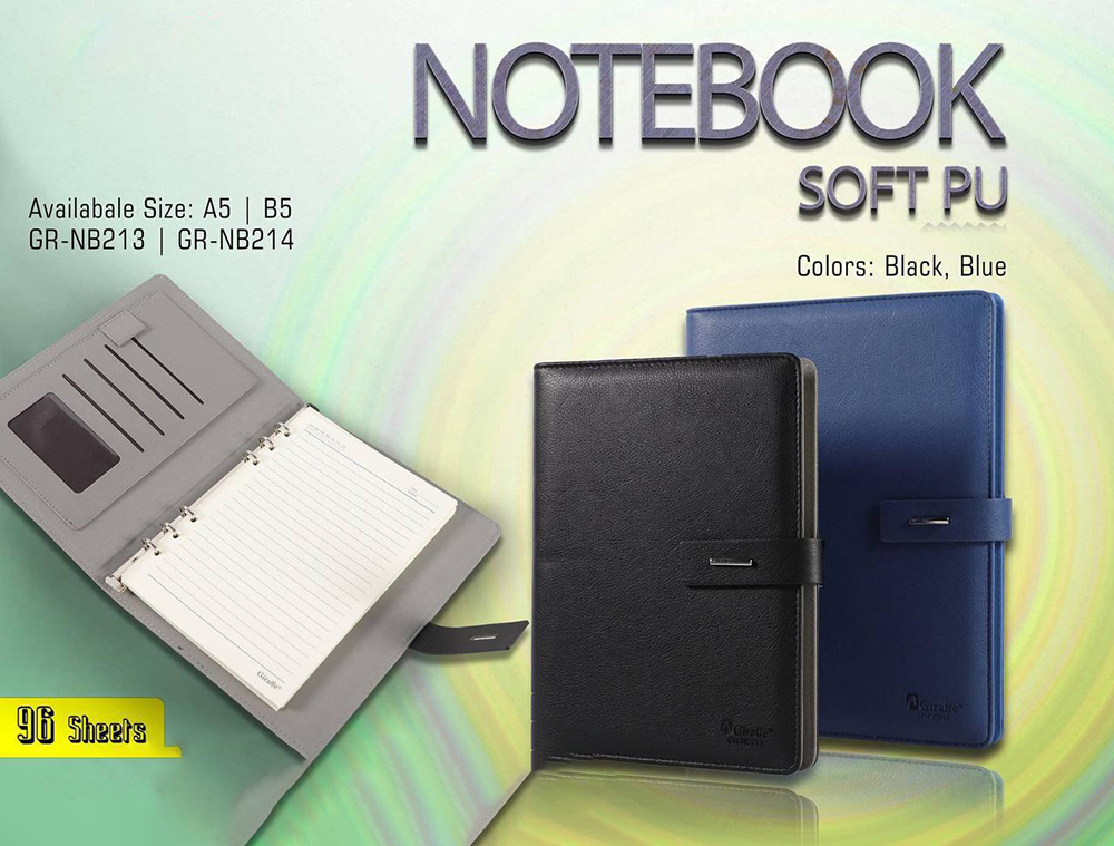 សៀវភៅ NoteBook SOFT PU B5