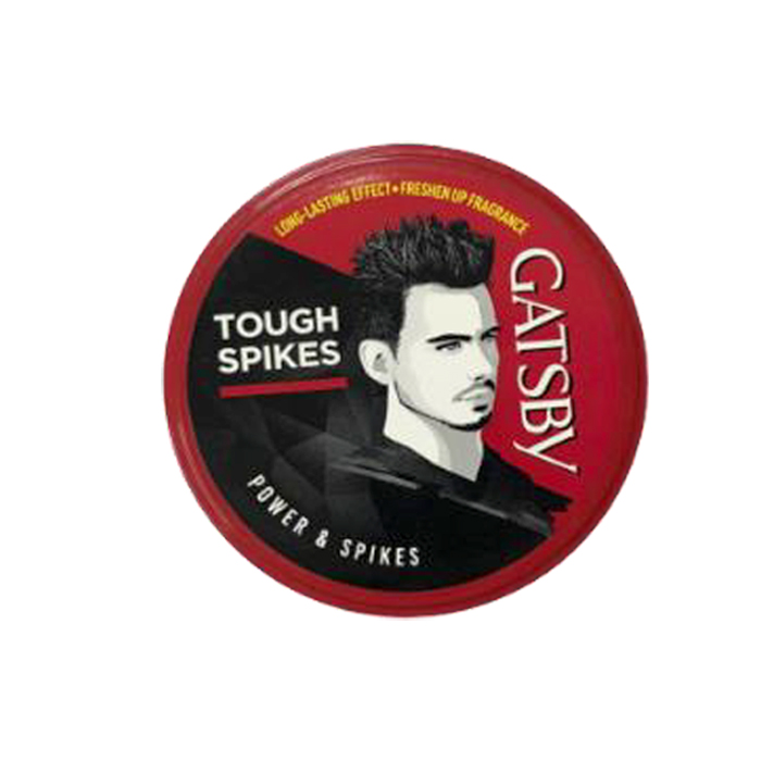 Gatsby Styling Wax Power & Spikes 75g (ពណ៍ក្រហម)