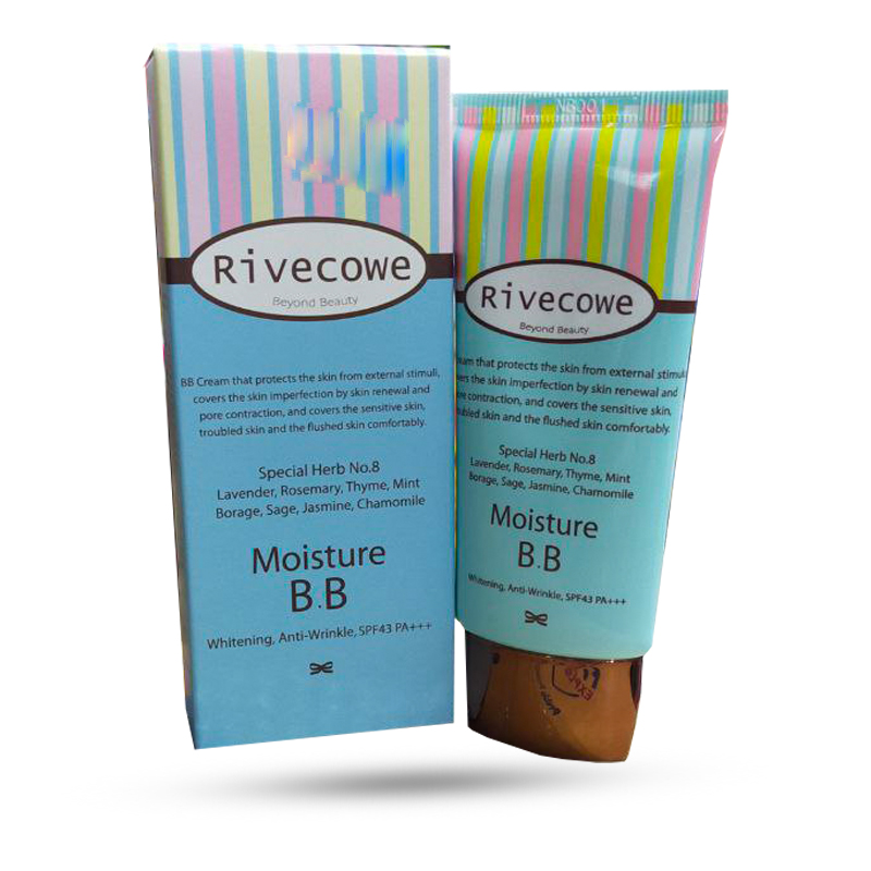 ​ឡេលាបមុខការពារកំដៅ Revecowe Moisture BB  SPA 30/PA+++ មានចំណុះ 70ml