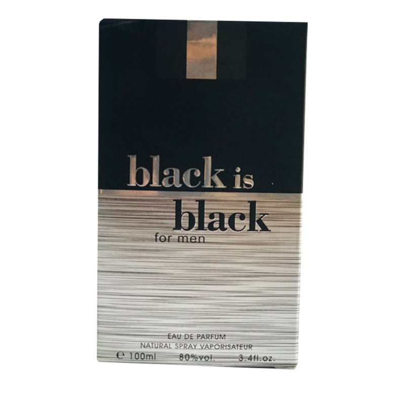 ​ទឹកអប់ Black is black មានក្លិនក្រអូបមានចំណុះ 100ml