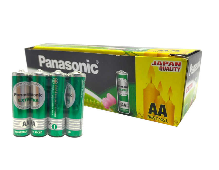 ថ្មថាមពល Panasonic Extra AA