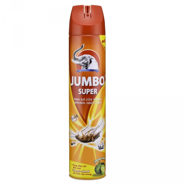 ថ្នាំបាញ់មូស JUMBO VAPE មានចំណុះ 600ml