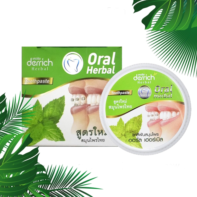 ​ថ្នាំដុសធ្មេញ Oral herbal បំបាត់ក្លិន មានចំណុះ 25g