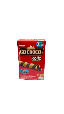 នំបំពង់ Go Choco Rollz មួយកញ្ចប់មាន20 ដើម