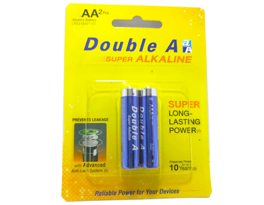 ថ្មថាមពល Double A ( AA, AAA)