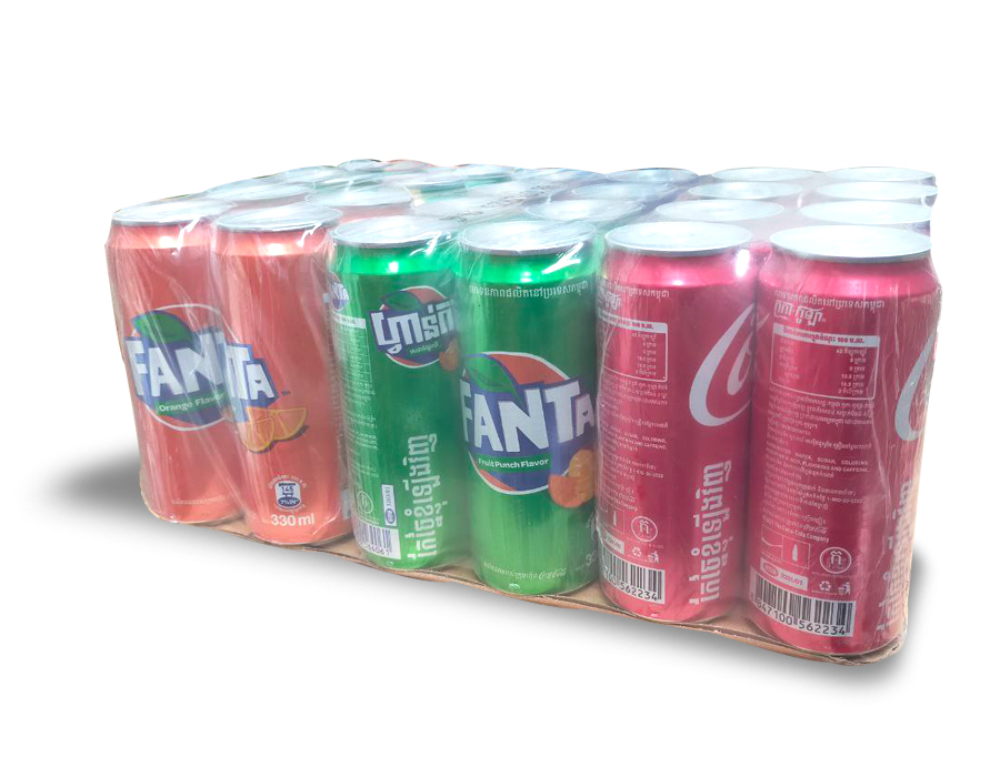 Fanta លាយ​ Coca  កំប៉ុង