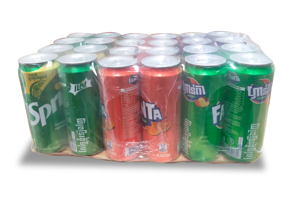 Fanta លាយ Sprite 24​ កំប៉ុង