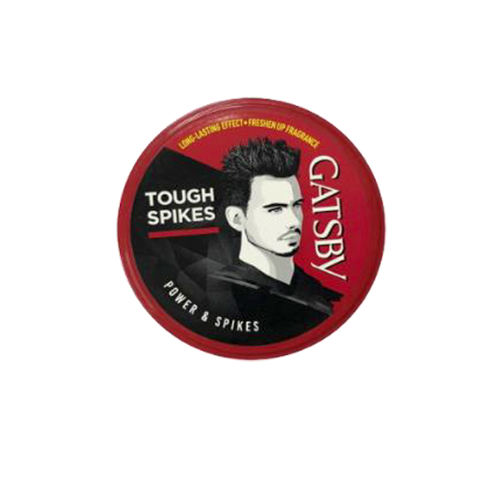 Gatsby Styling Wax Power & Spikes 25g (ពណ៍ក្រហម)