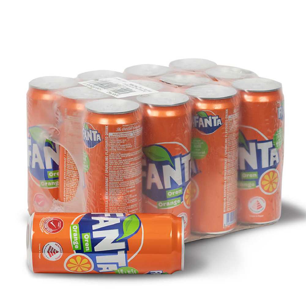 FANTA ទឹកក្រូចកំប៉ុង ចំនុះ330ml