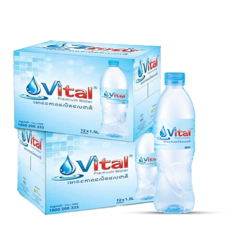 ទឹកបរិសុទ្ធ Vital 24 x 350ml