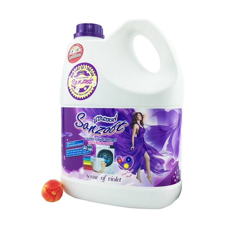 សាប៊ូ Sunzoot ចំនុះ 3500ml (ស្វាយ)